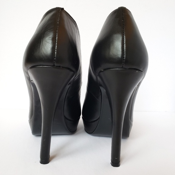 *EUC Colin Stuart Leather Peep Toe Heels - Picture 3 of 5